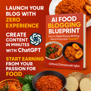 AI Food Blogging Blueprint - How to Make Money Writing About Food with ChatGPT